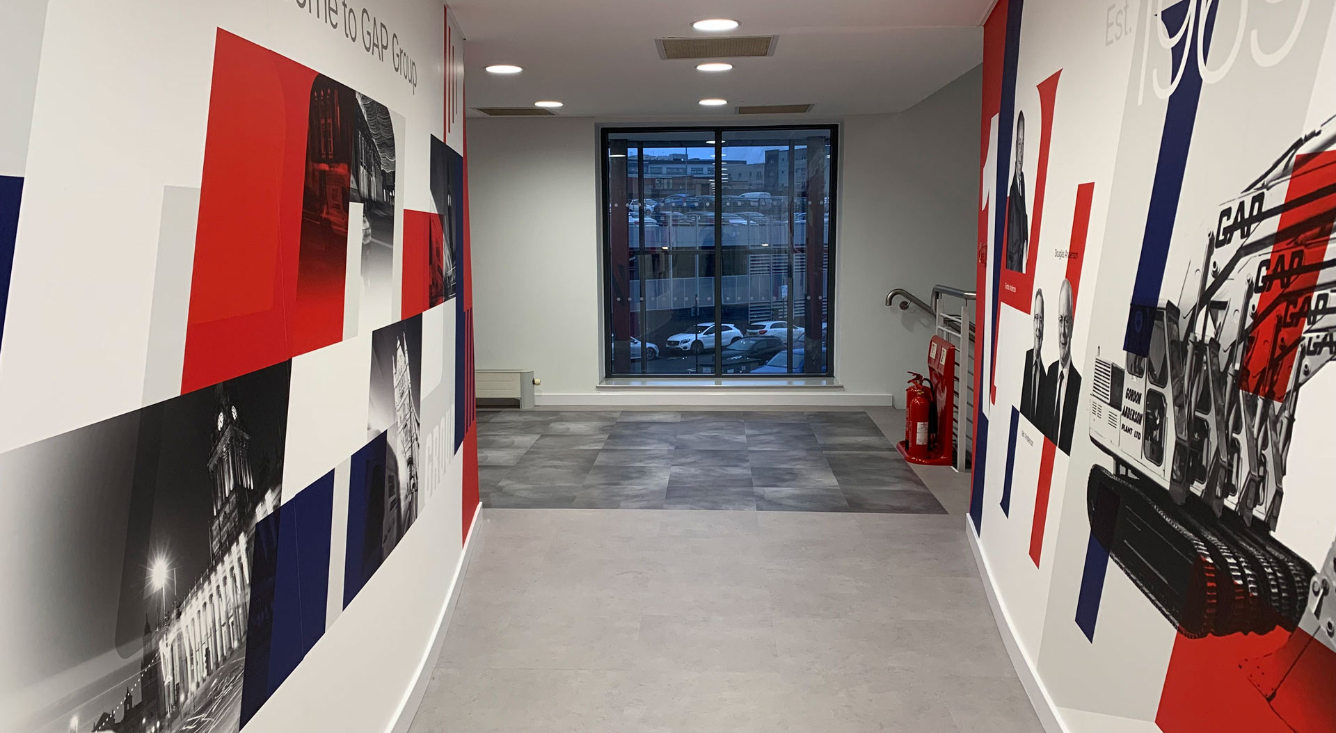 Gordon Anderson Plant: Interior Graphics & Print Design