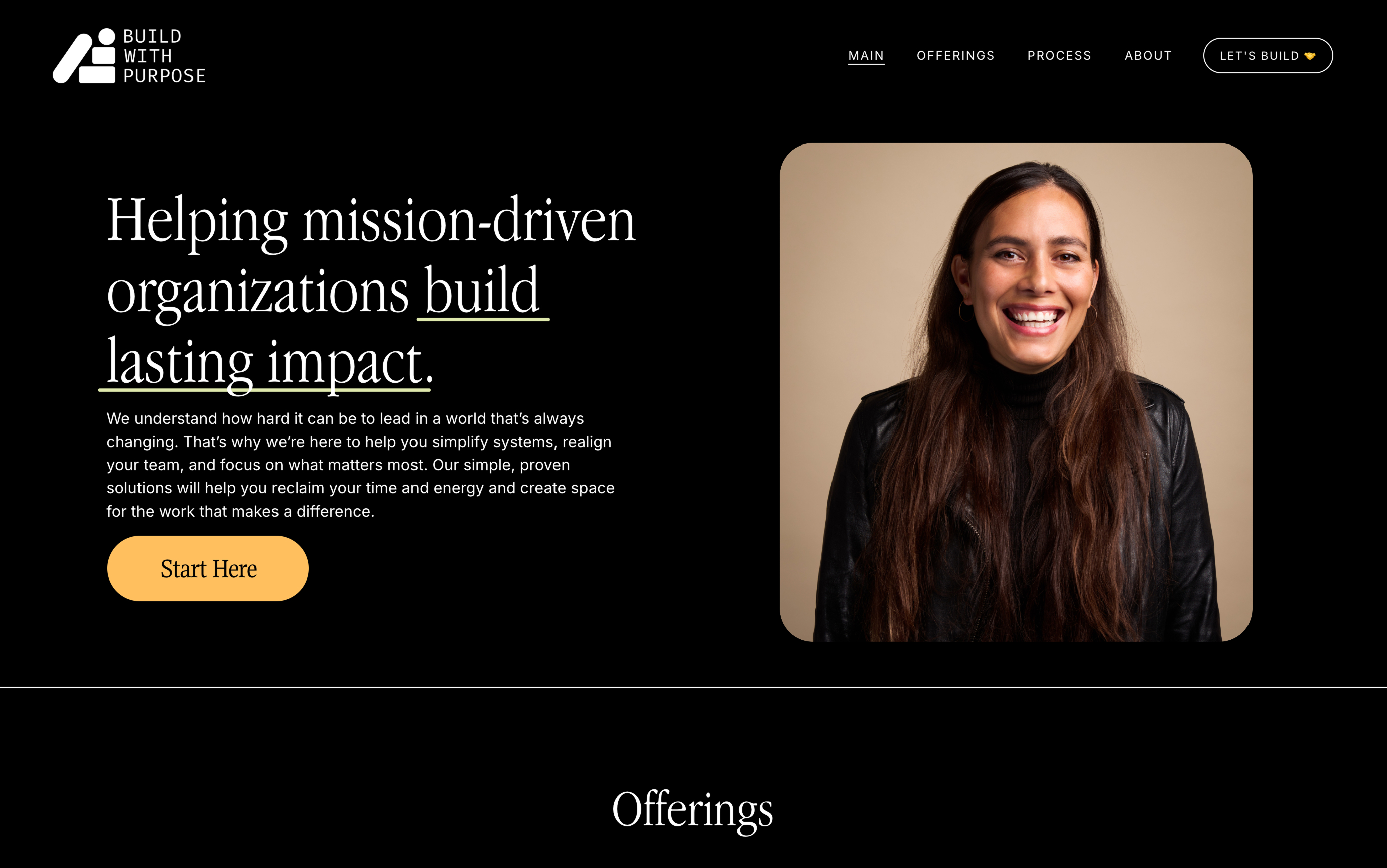 Build With Purpose - Presentation & Social Media