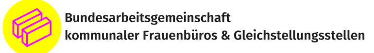 Logo der Bundesarbeitsgemeinschaft kommunaler FrauenbĂĽros und Gleichstellungsstellen.