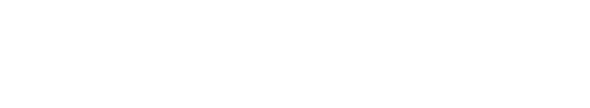 Too Friendly typeface logo: 'too friendly' text in white bubble writing