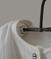 Yashka Moore beads iron and porcelain clothes hanger