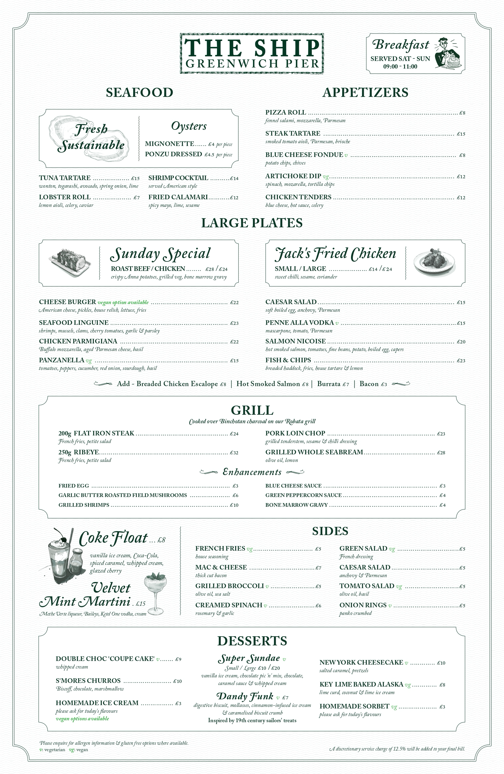 The Ship — Food & Drink