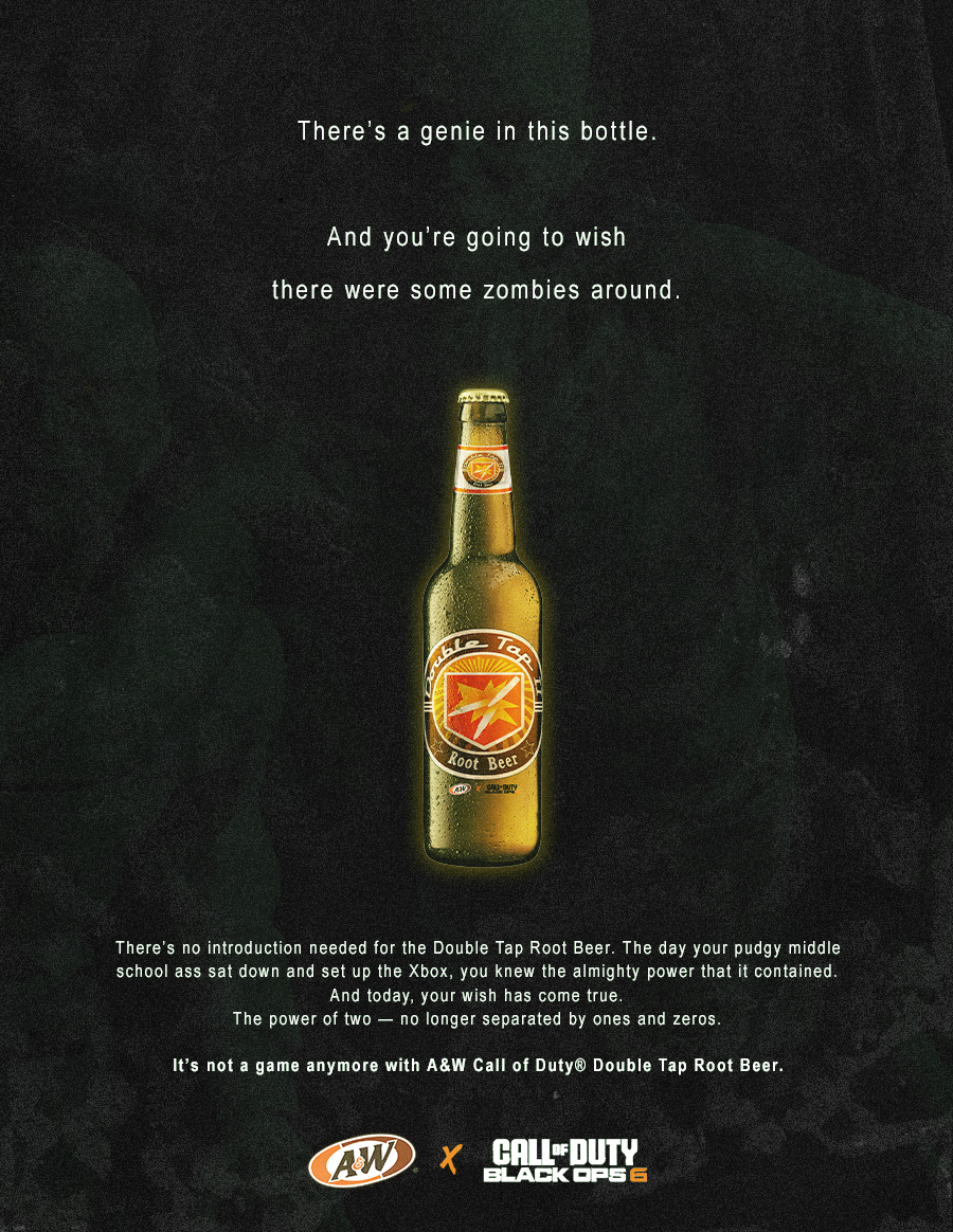Hunter Pilarski's Portfolio — A&W x Call of Duty