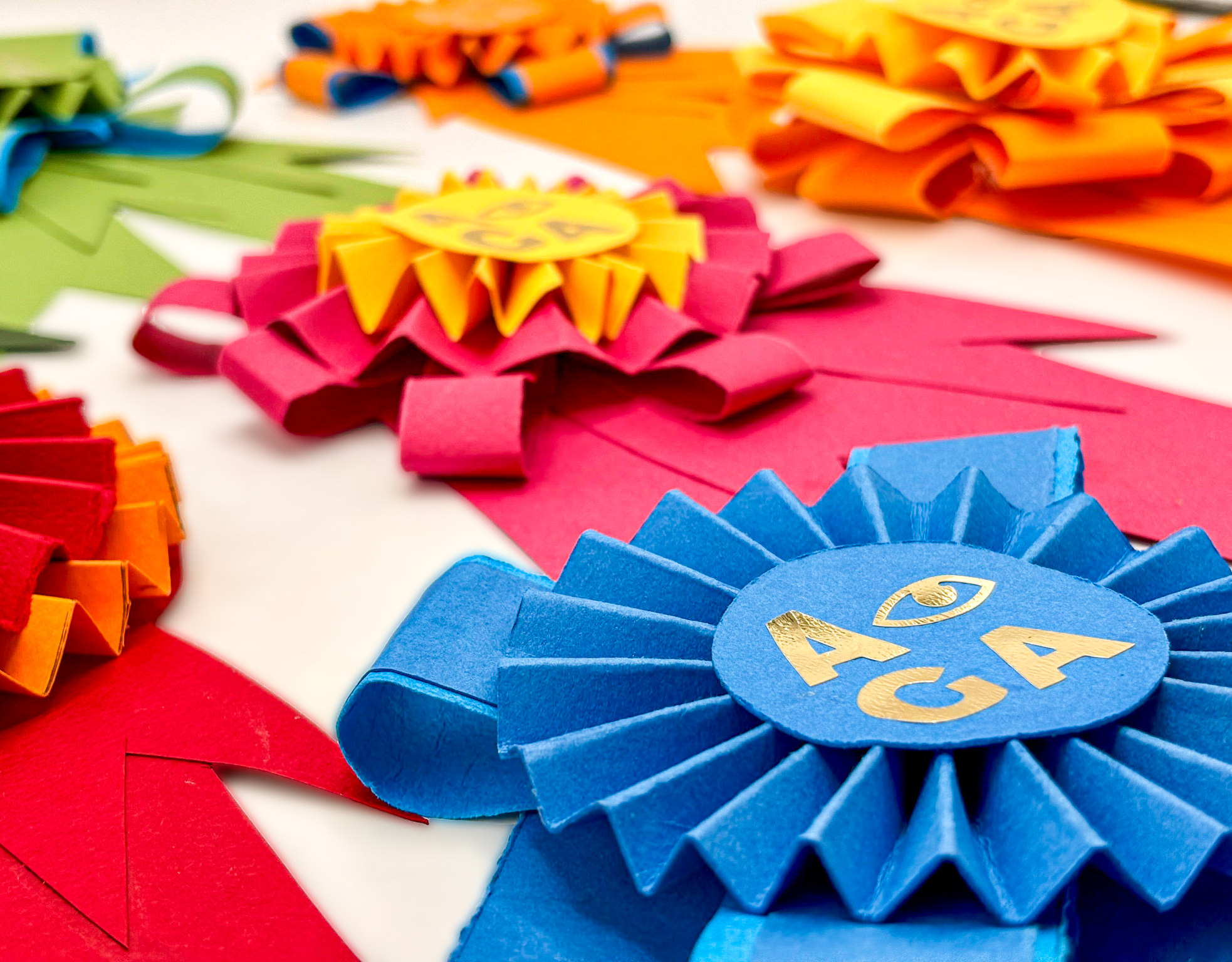 Maria Ribbons Maria Yaveta — Paper Award Ribbons