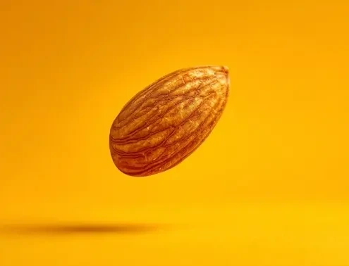 Animacija badema kao simbol foodhack savjeta
