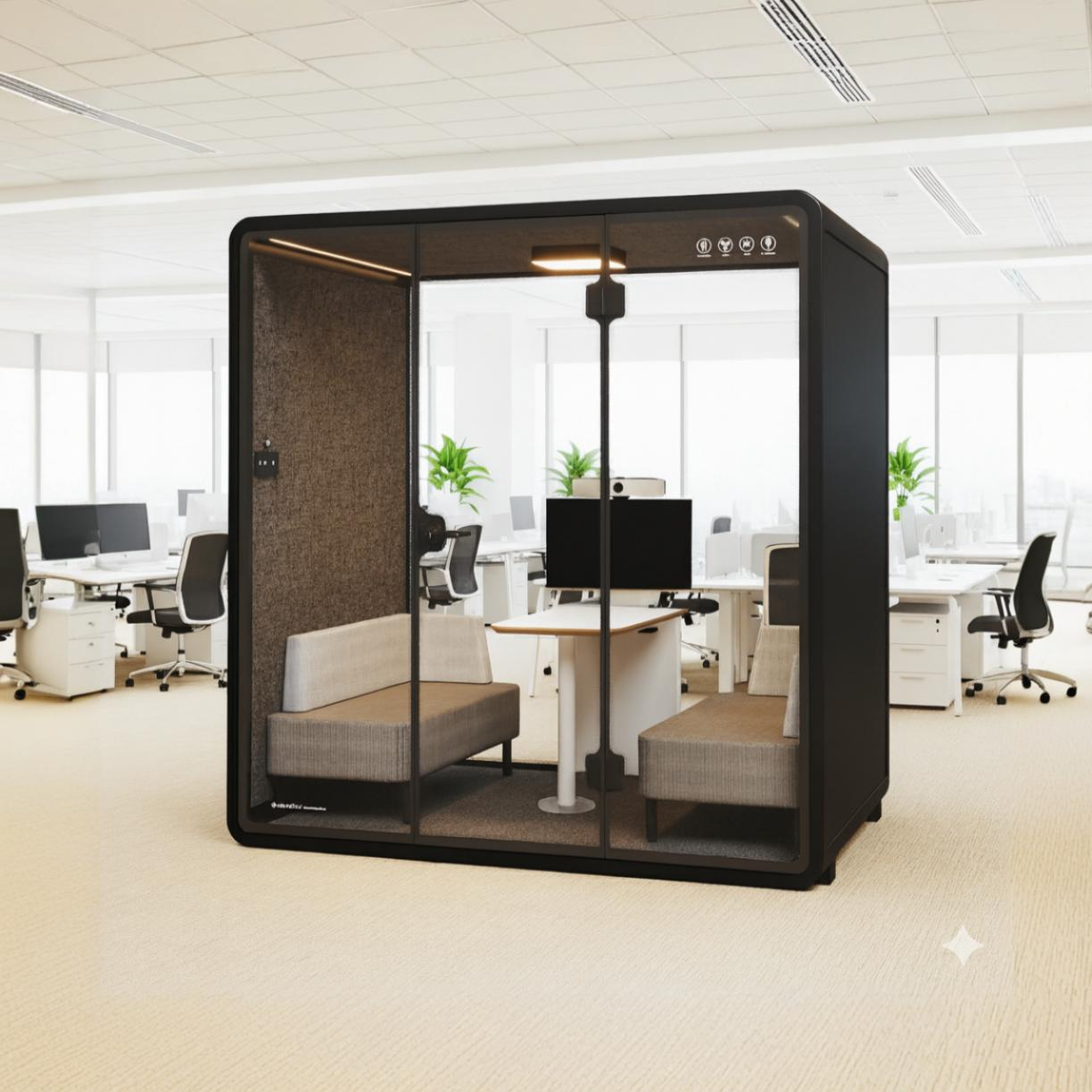 Moddo Design Solutions — Cabinas muto