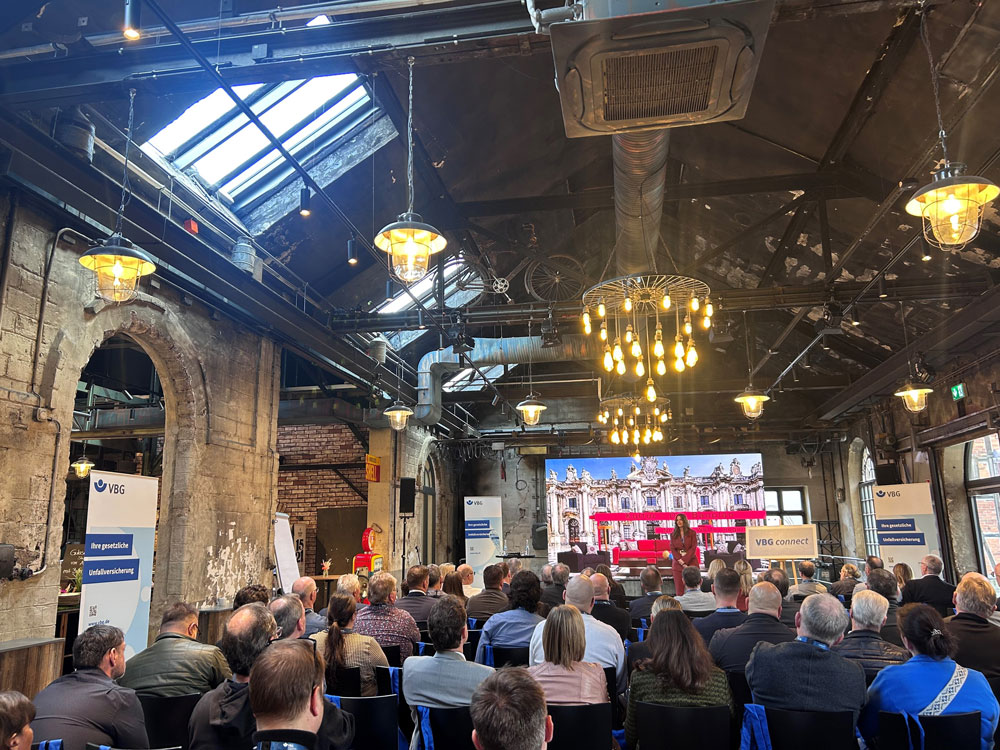 VBG connect Veranstaltung und Zeitgeist- Vortrag von Kirstine Fratz